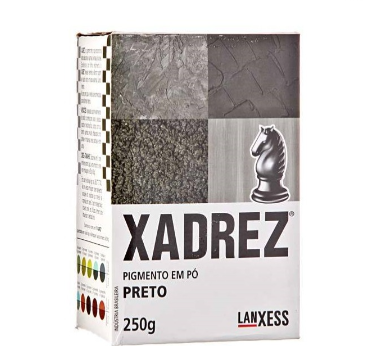 Pigmento em Pó Xadrez 250ml Preto